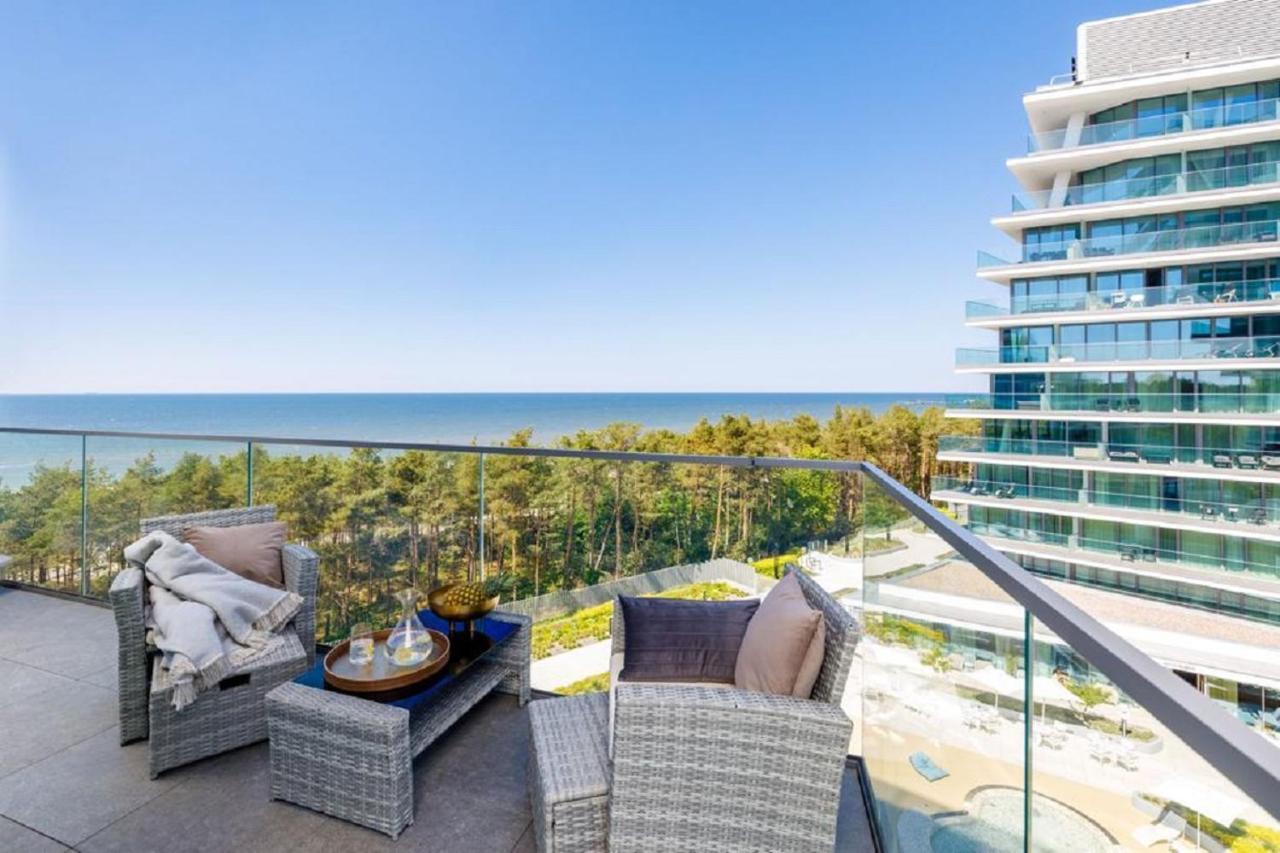 Cristallo Apartament Luxury Resort & Spa - Sea View By Renters Prestige Miedzyzdroje Eksteriør billede