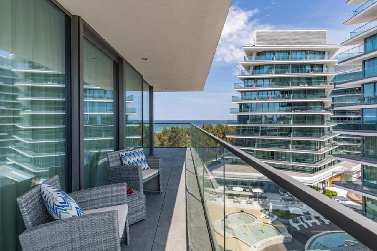 Cristallo Apartament Luxury Resort & Spa - Sea View By Renters Prestige Miedzyzdroje Eksteriør billede
